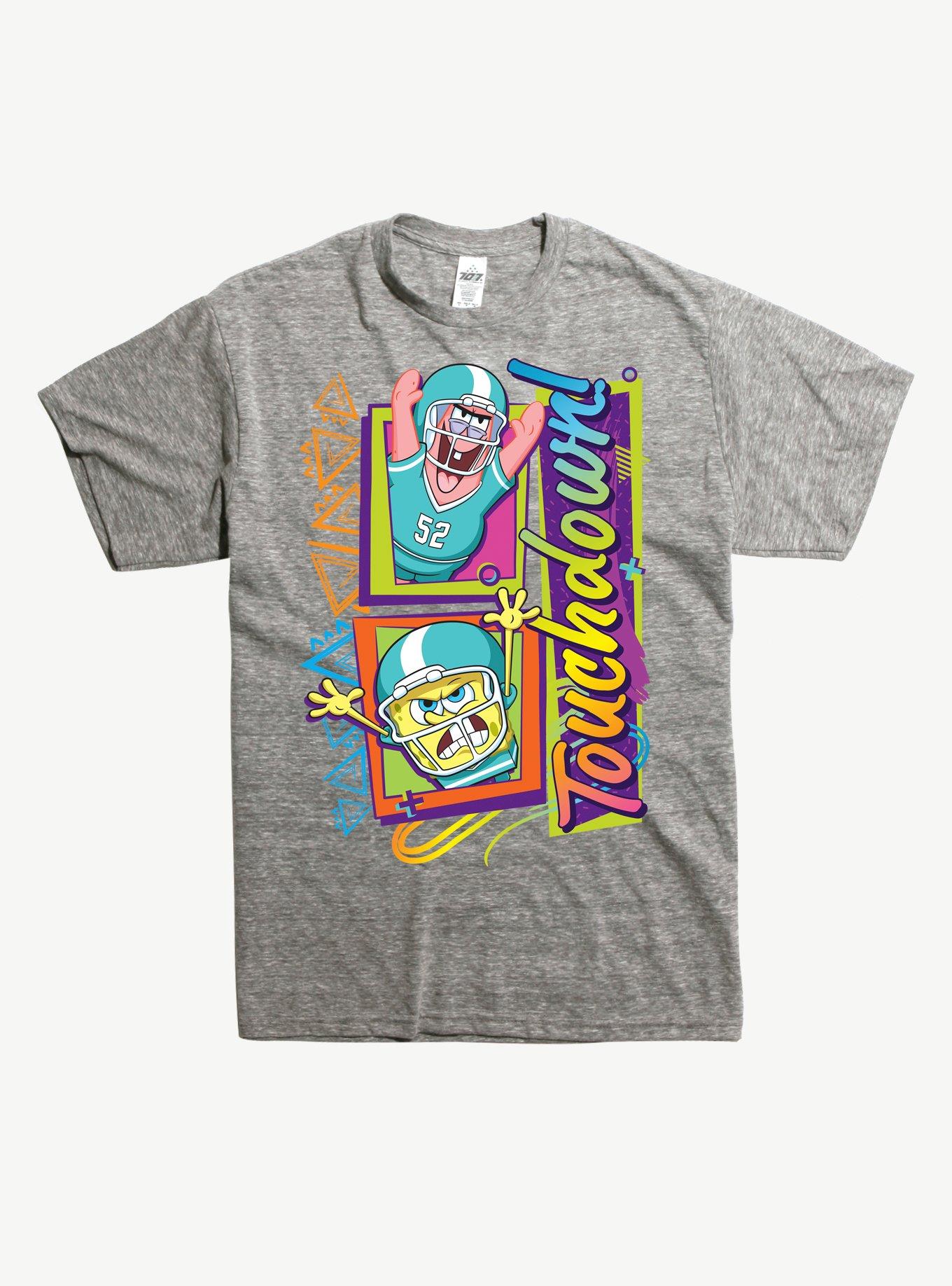 90s SpongeBob Touchdown T-Shirt, , hi-res