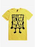 SpongeBob SquarePants Yellow Is The New Black T-Shirt, , hi-res