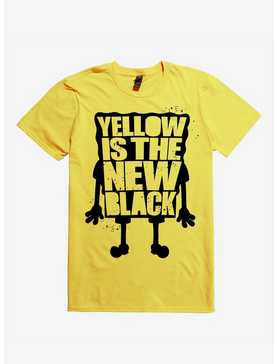 SpongeBob SquarePants Yellow Is The New Black T-Shirt, , hi-res