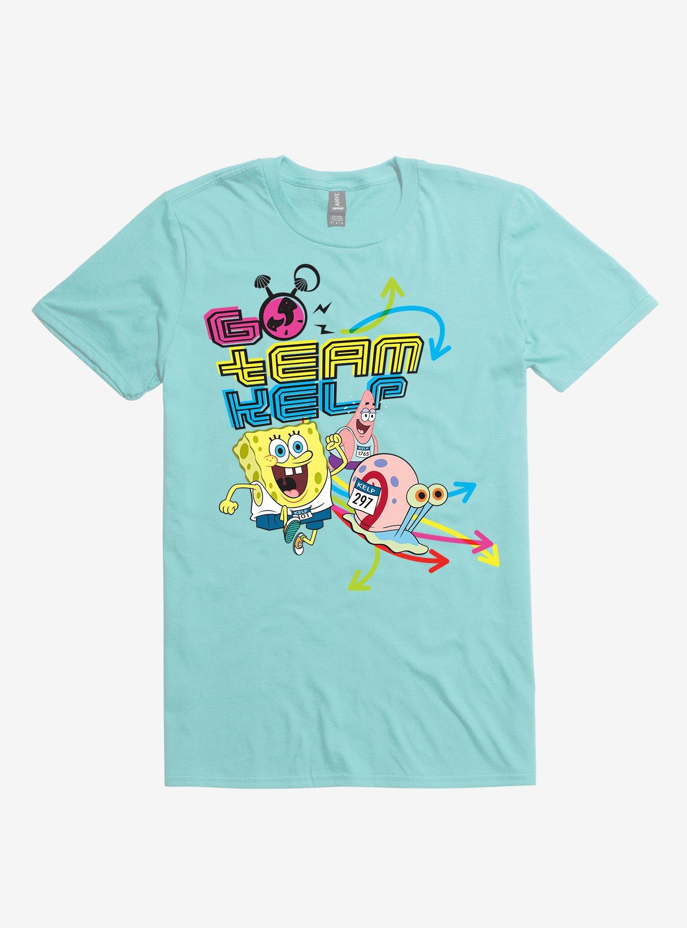 SpongeBob Team Kelp T-Shirt - BLUE | Hot Topic