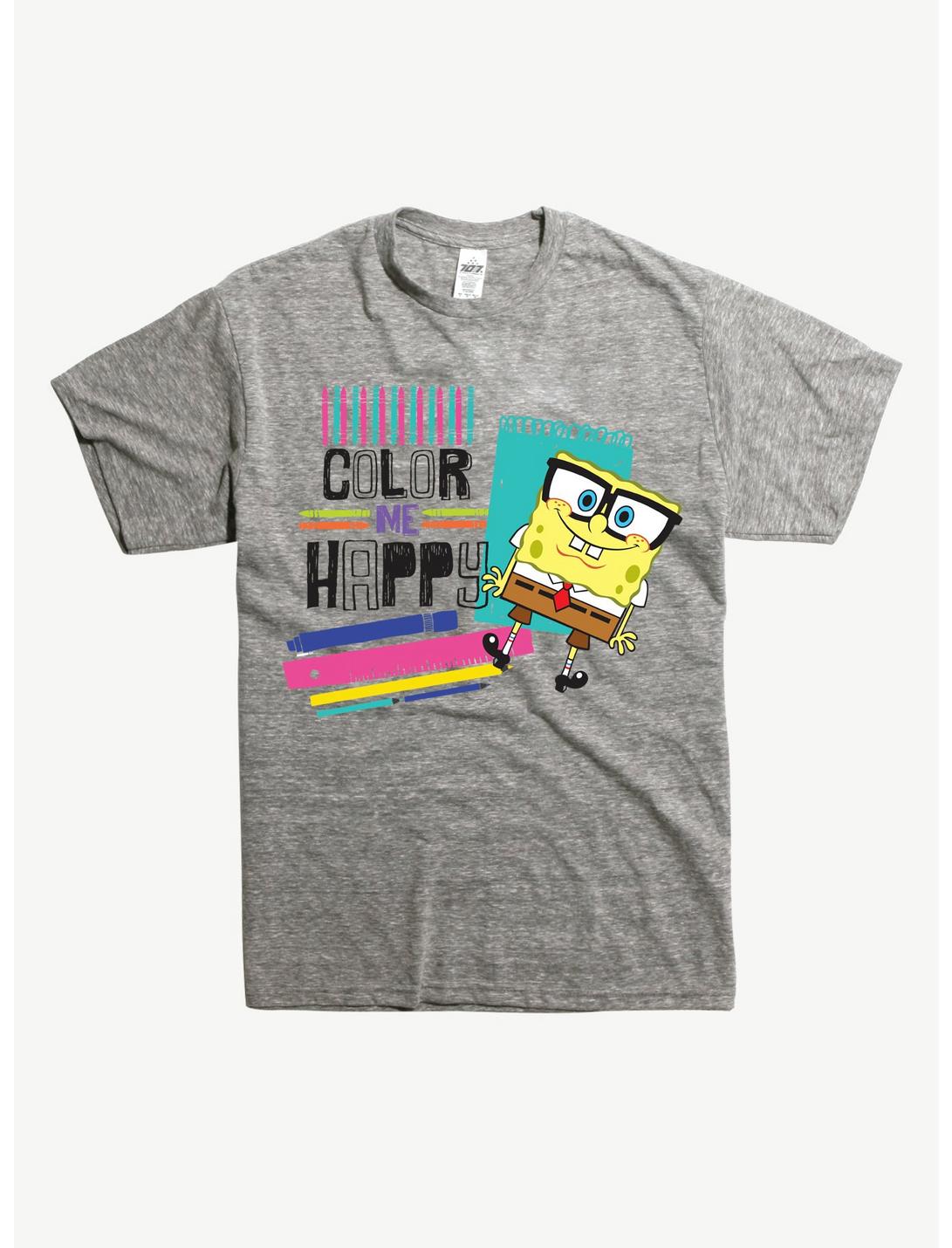 SpongeBob Color Me Happy T-Shirt, , hi-res