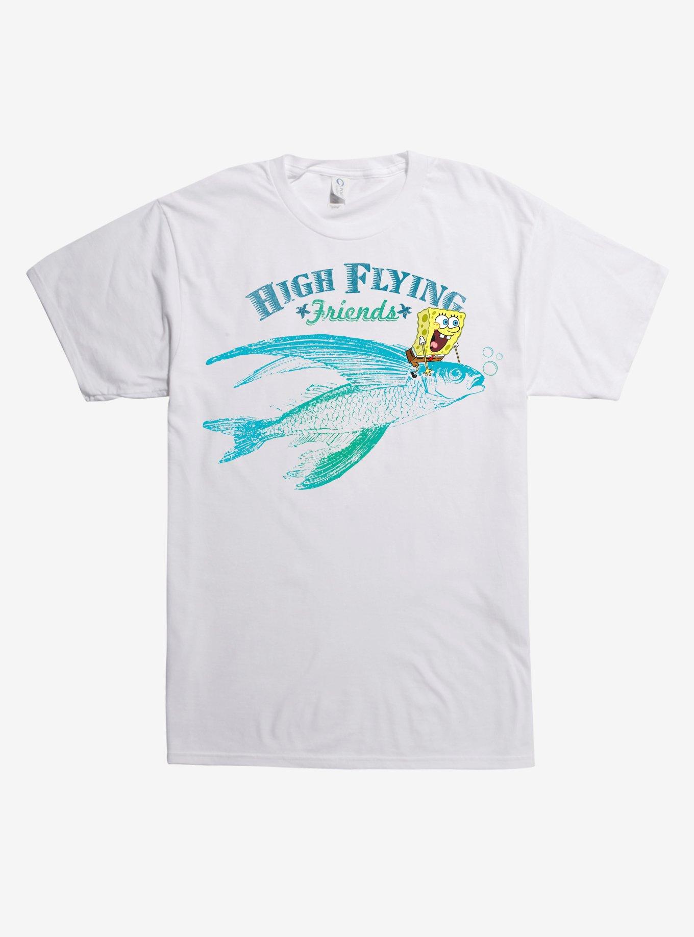 SpongeBob SquarePants High Flying Friends T-Shirt | Hot Topic
