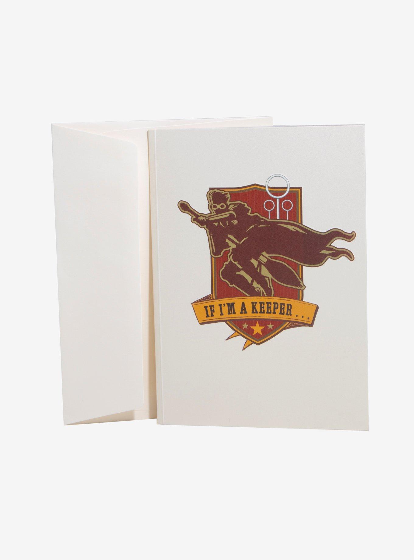 Harry Potter Quidditch Pop-Up Card, , hi-res