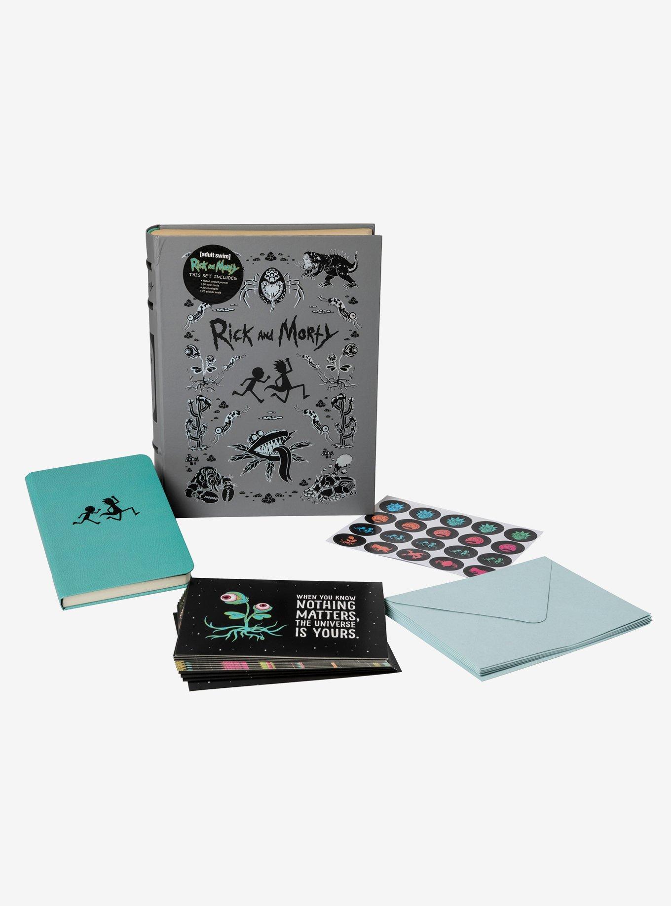 Rick And Morty Deluxe Note Card Set | Hot Topic