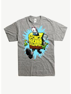 SpongeBob Patch Word Art T-Shirt, , hi-res