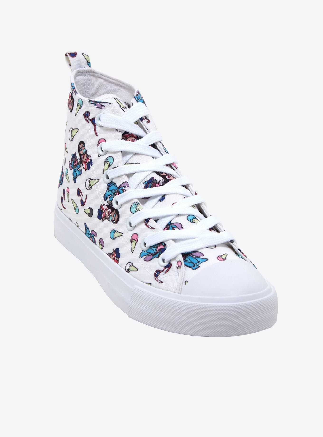 Disney Lilo & Stitch Ice Cream Hi-Top Sneakers, MULTI, hi-res