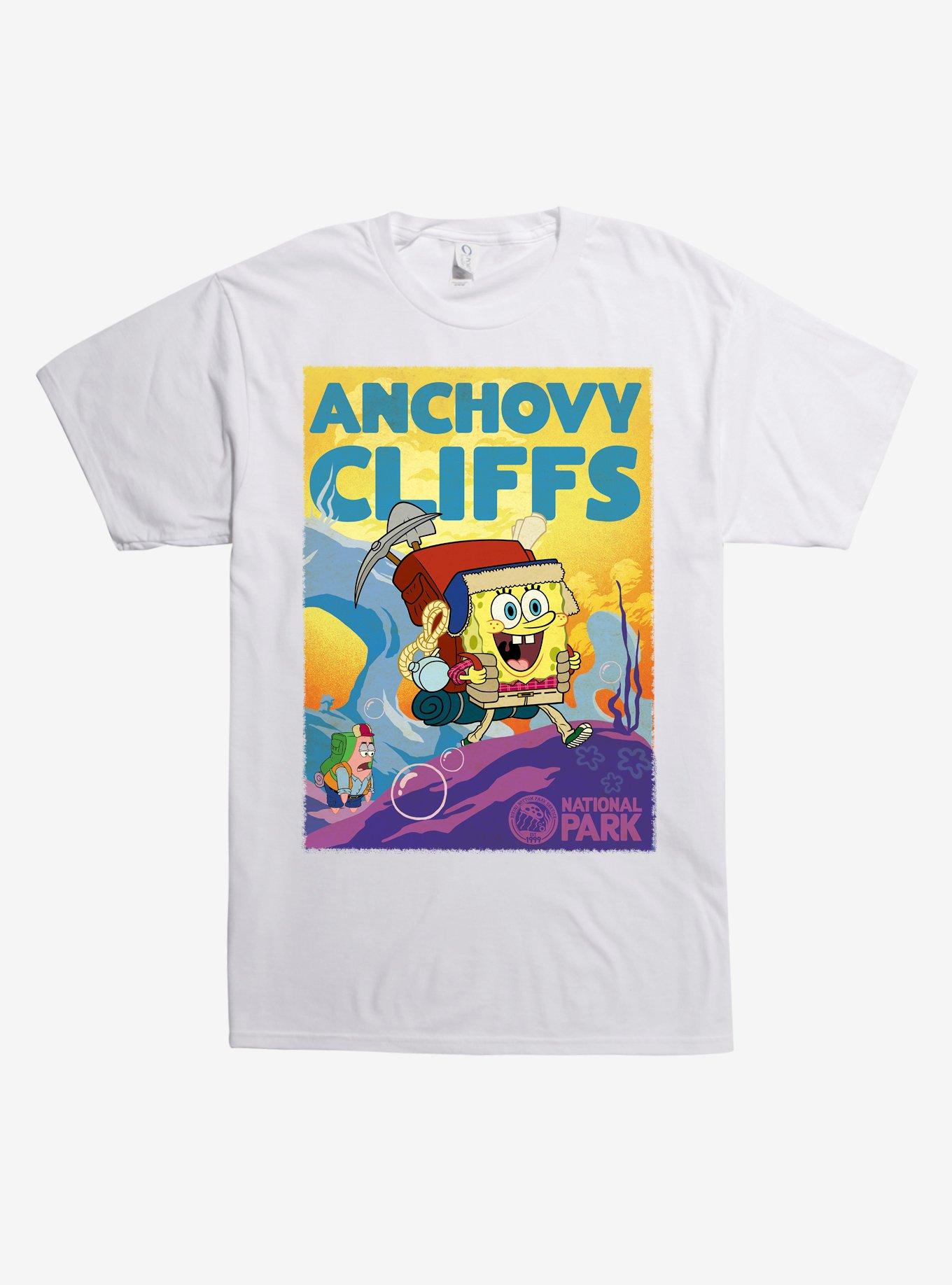 SpongeBob Anchovy Cliffs T-Shirt, , hi-res