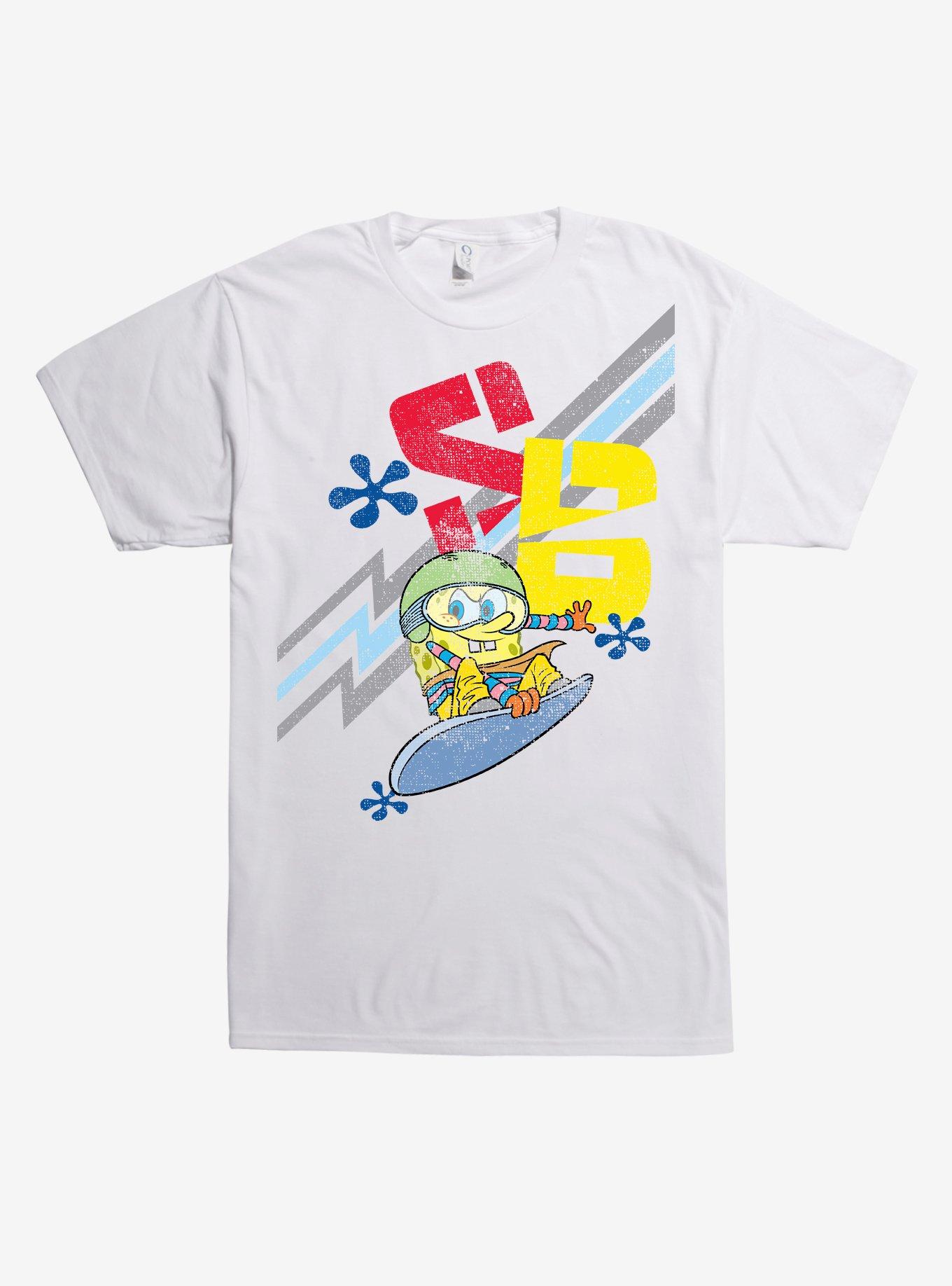 SpongeBob Snowboard T-Shirt, , hi-res