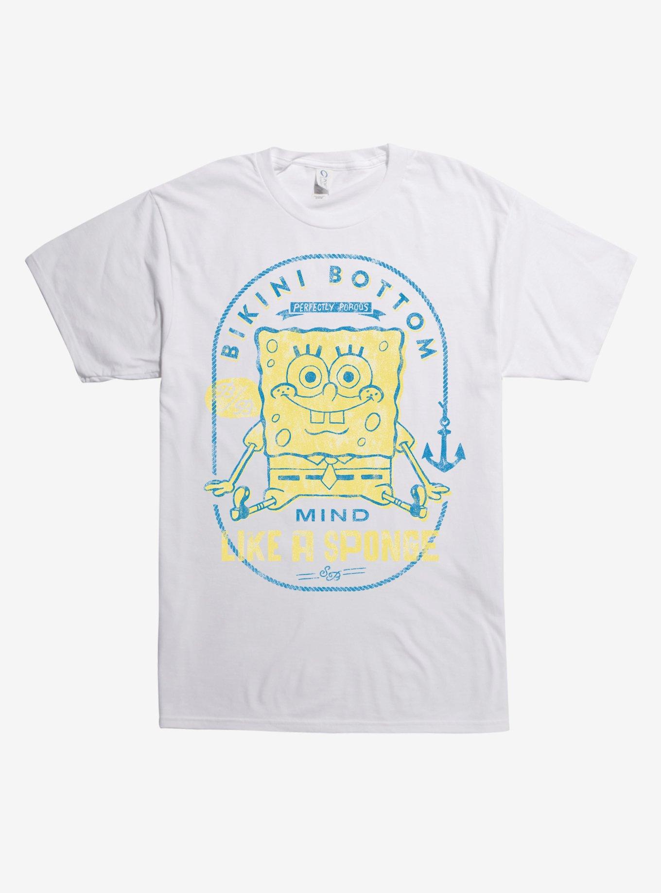 SpongeBob Mind like a Sponge T-Shirt, , hi-res