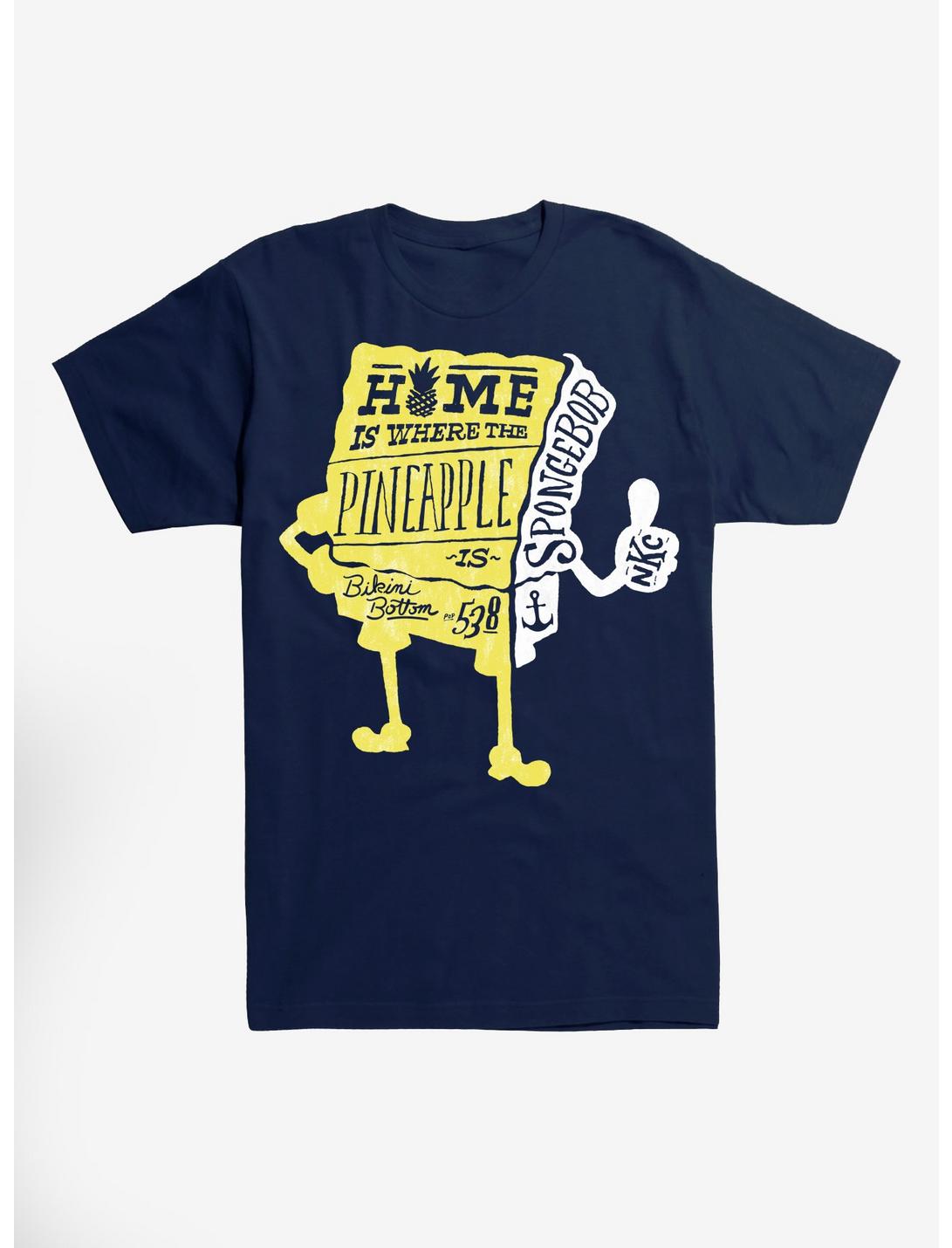 SpongeBob Home Pineapple T-Shirt, , hi-res