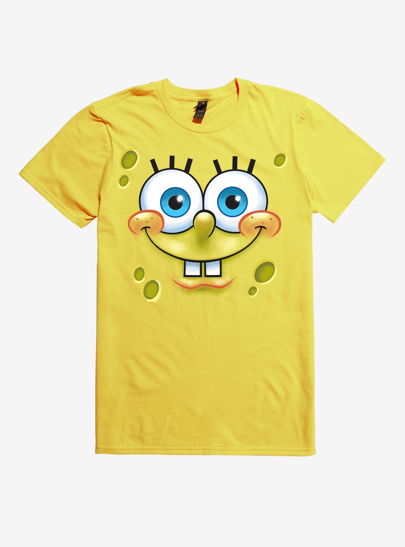 SpongeBob SquarePants Men's Baseball Jersey, Sizes S-XL