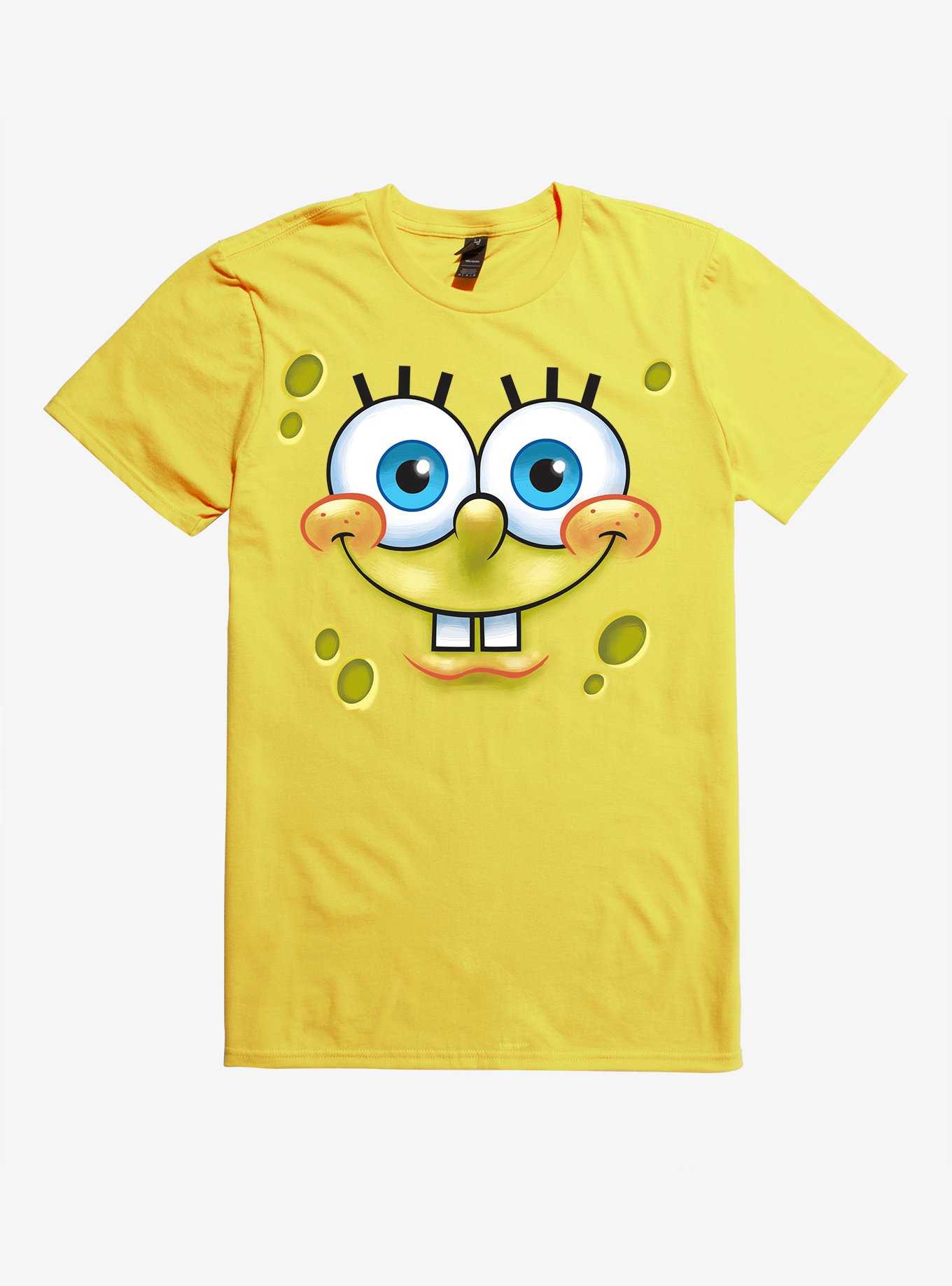 SpongeBob SquarePants SpongeBob Face T-Shirt, , hi-res