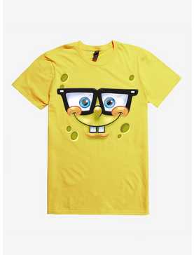 SpongeBob Face with Glasses T-Shirt, , hi-res