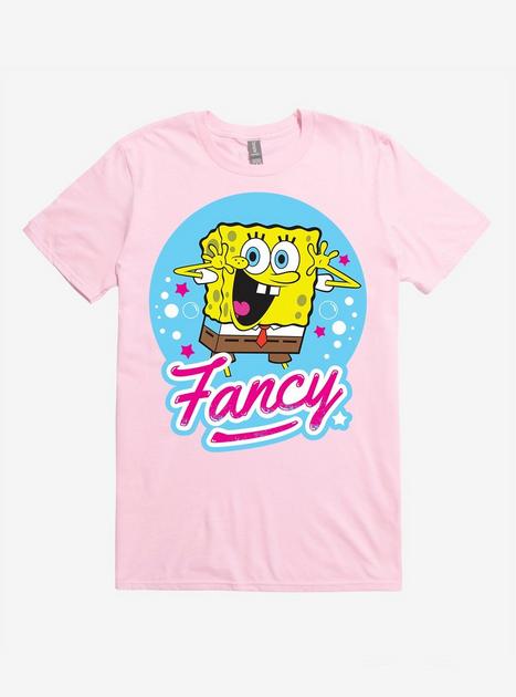 SpongeBob Fancy T-Shirt - PINK | Hot Topic