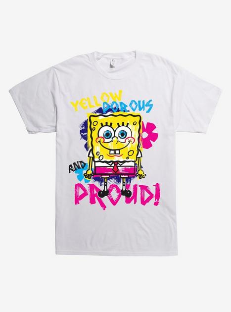 SpongeBob Proud T-Shirt - WHITE | Hot Topic