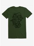 Teenage Mutant Ninja Turtles Black Outline Group T-Shirt, CITY GREEN, hi-res
