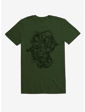 Teenage Mutant Ninja Turtles Black Outline Group T-Shirt, , hi-res