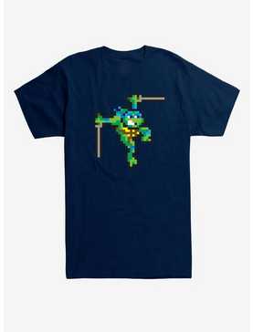 Teenage Mutant Ninja Turtles Pixel Art Leonardo Fight T-Shirt, , hi-res