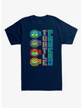 Teenage Mutant Ninja Turtles Pixel Art Turtle Power Vertical T-Shirt, , hi-res