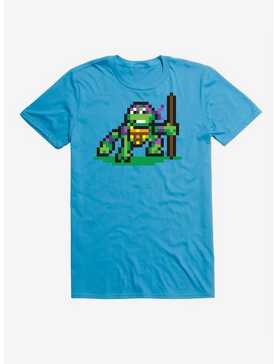Teenage Mutant Ninja Turtles Pixel Art Donatello Fight T-Shirt, , hi-res