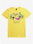 Aaahh!!! Real Monsters Krumm T-Shirt, SPRING YELLOW, hi-res