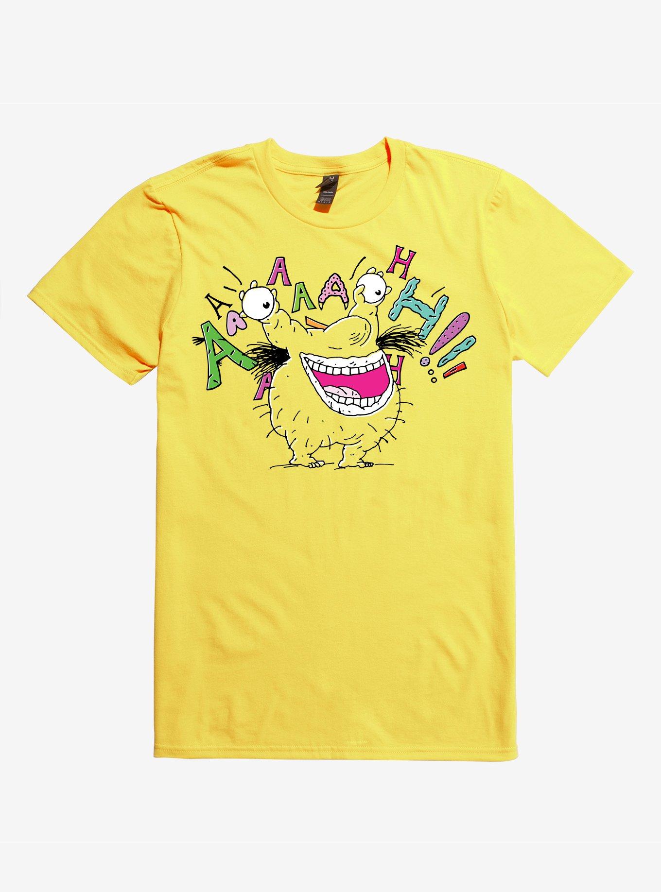 Aaahh!!! Real Monsters Krumm T-Shirt, SPRING YELLOW, hi-res