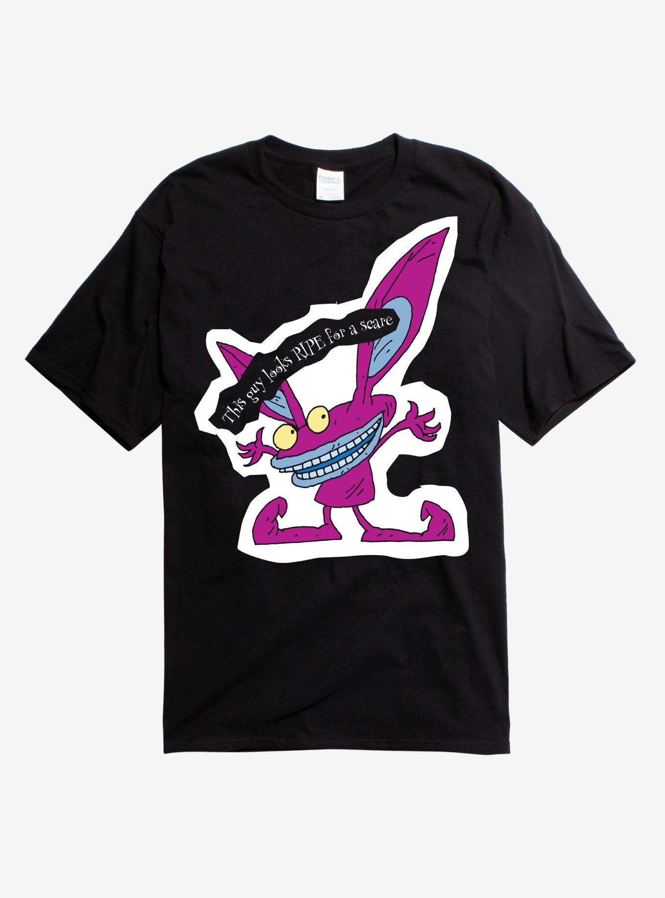 Aaahh!!! Real Monsters Ickis T-Shirt, BLACK, hi-res
