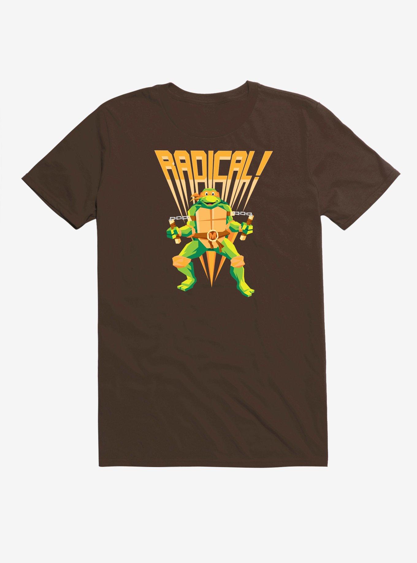 Teenage Mutant Ninja Turtles Michelangelo Radical T-Shirt, CHOCOLATE, hi-res