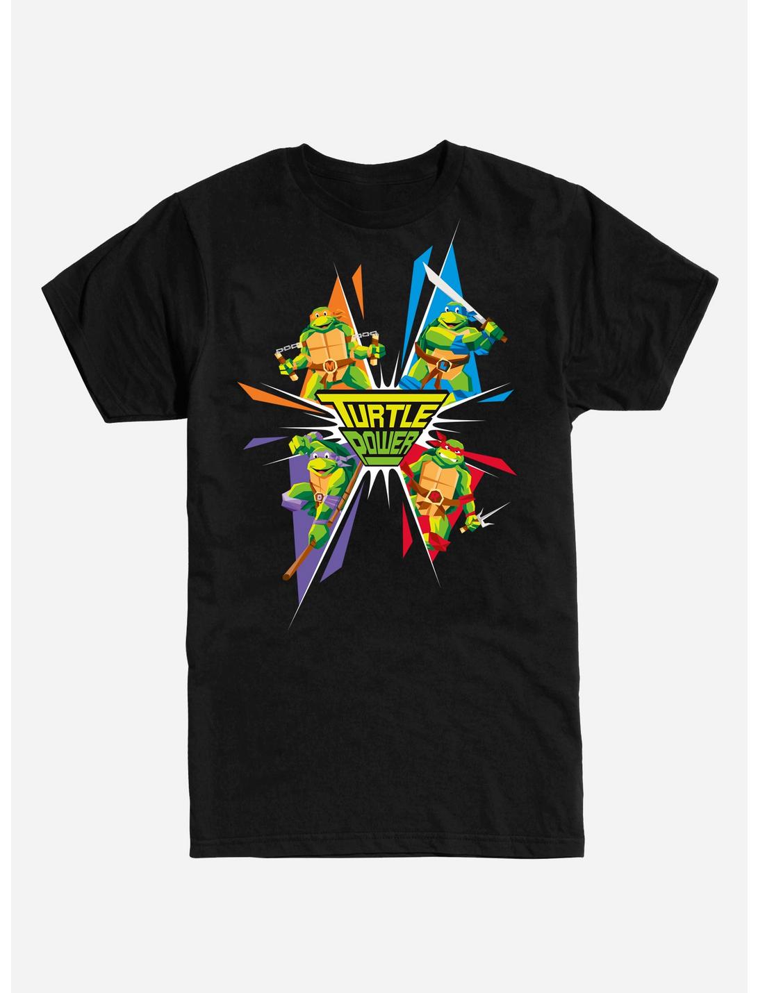 Teenage Mutant Ninja Turtles Power Group T-Shirt, BLACK, hi-res