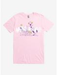 Aaahh!!! Real Monsters Group Portrait T-Shirt, CHARITY PINK, hi-res