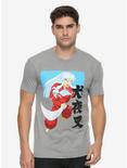 Inuyasha Kanji Sword T-Shirt - BoxLunch Exclusive, GREY, hi-res