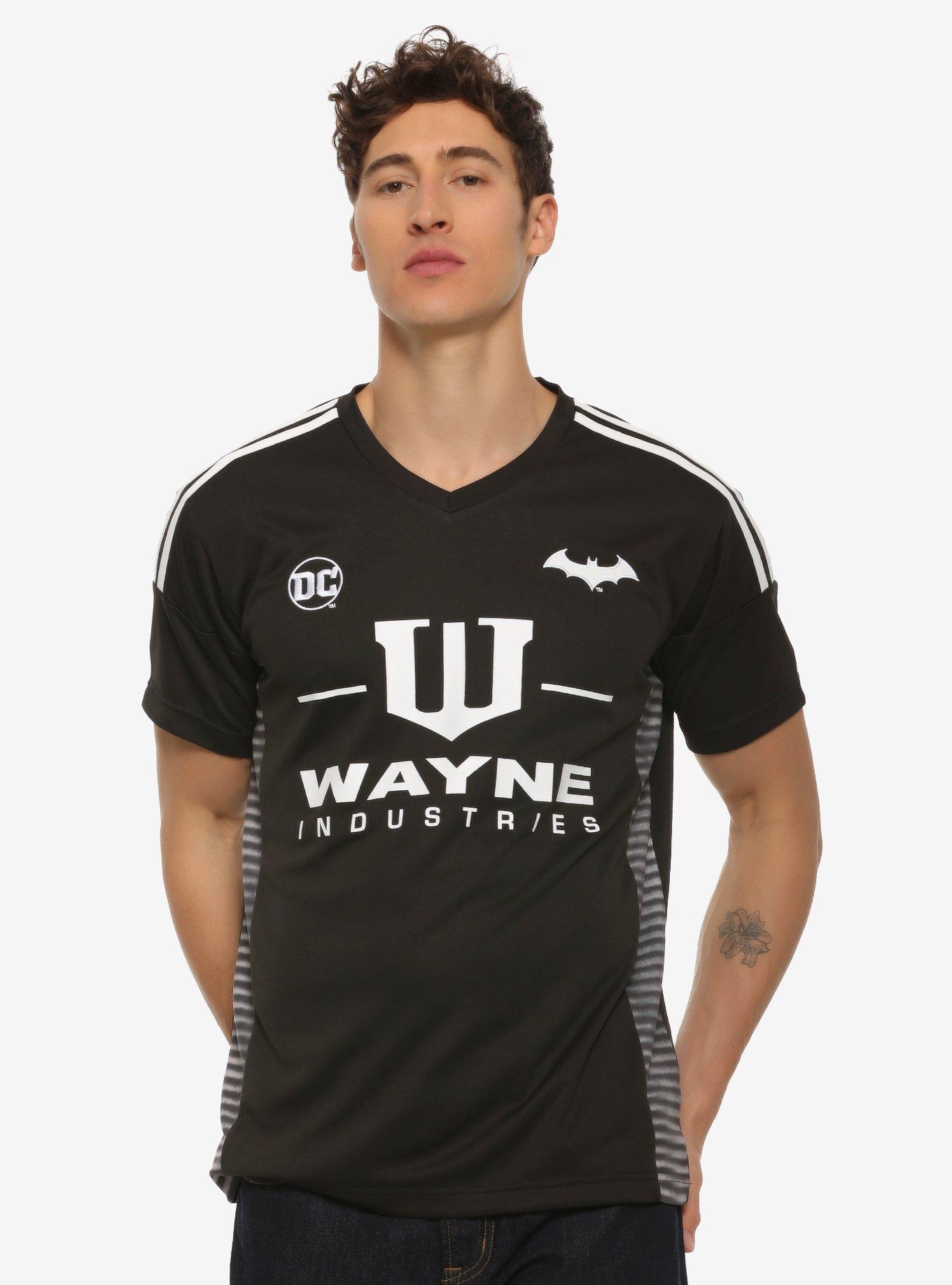 DC Comics Batman Wayne Industries Soccer Jersey BoxLunch Exclusive BoxLunch