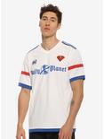 DC Comics Superman Daily Planet Soccer Jersey - BoxLunch Exclusive, WHITE, hi-res