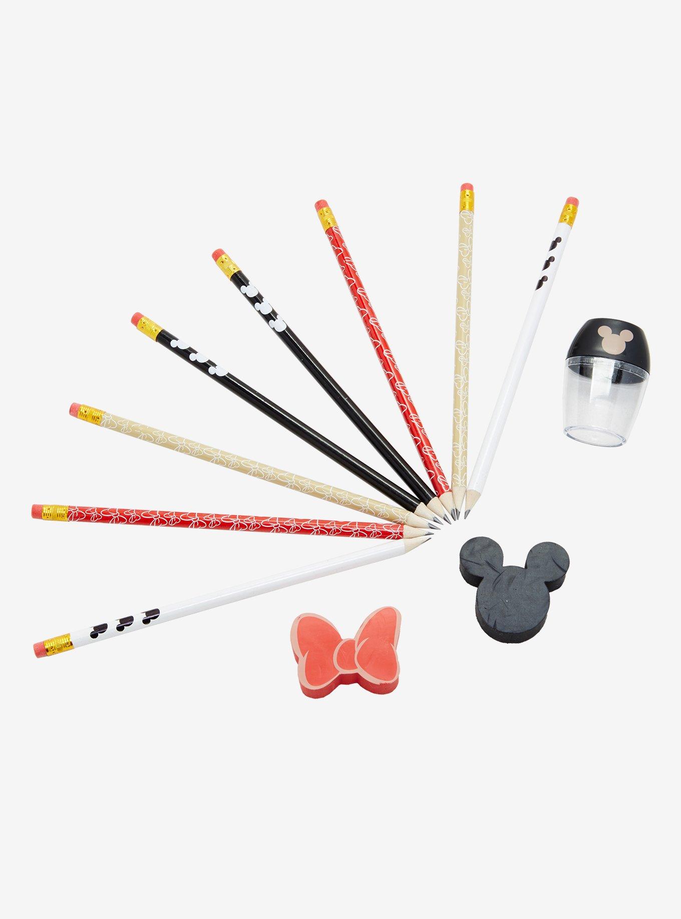 Disney Mickey Mouse & Minnie Mouse Pencil Set | Hot Topic