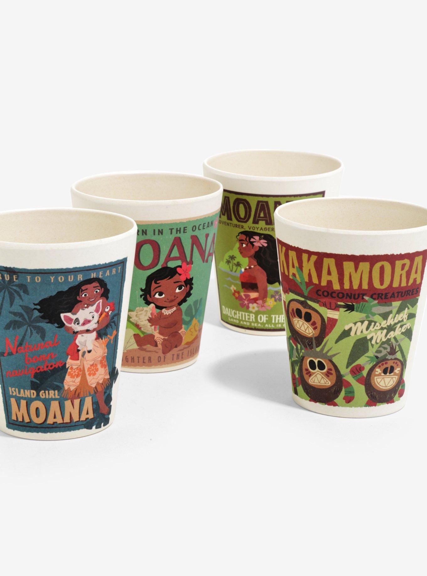 Disney Moana Bamboo Cup Set - BoxLunch Exclusive, , hi-res