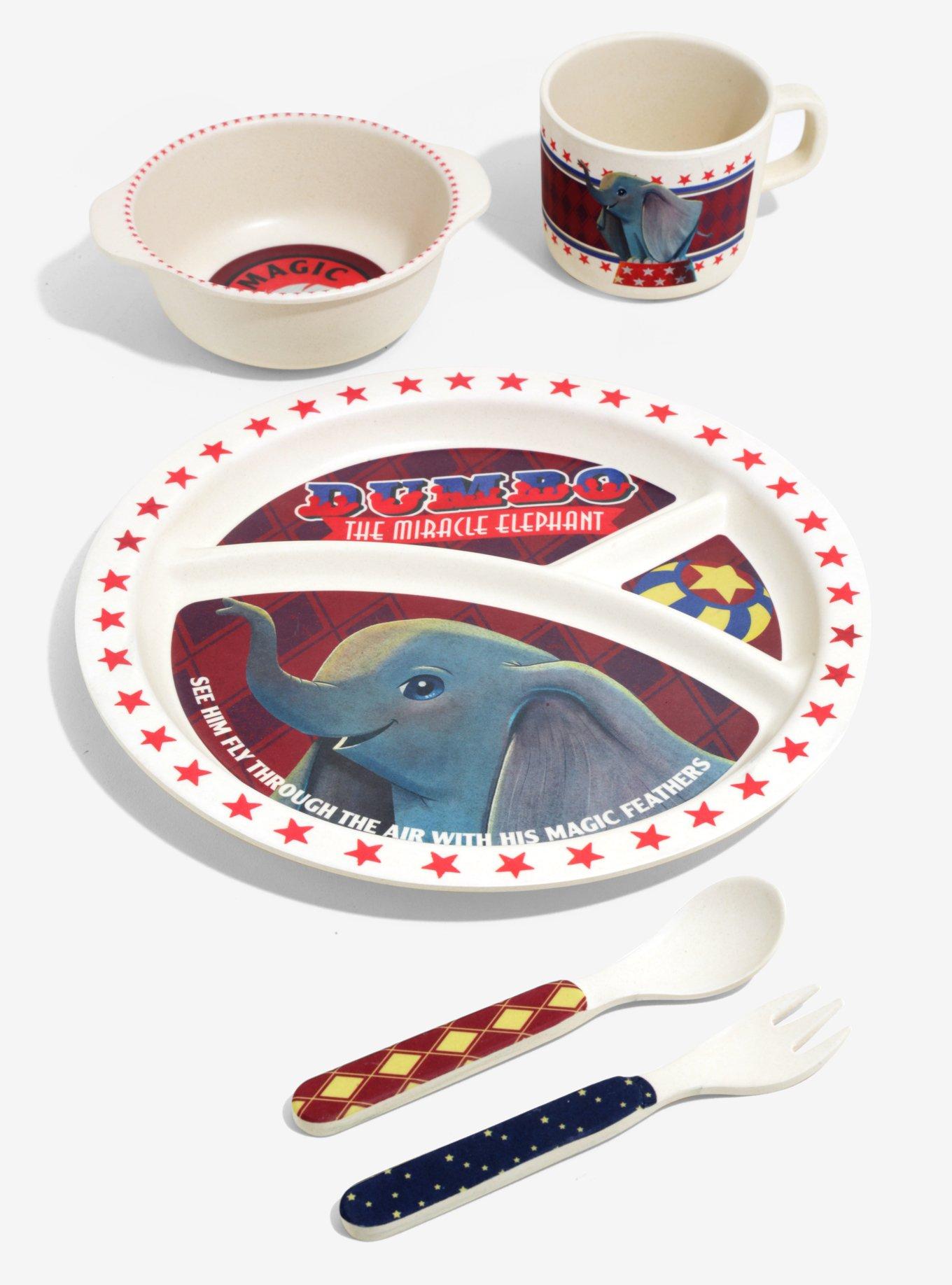 Disney Dumbo 5 Piece Bamboo Meal Set - BoxLunch Exclusive, , hi-res