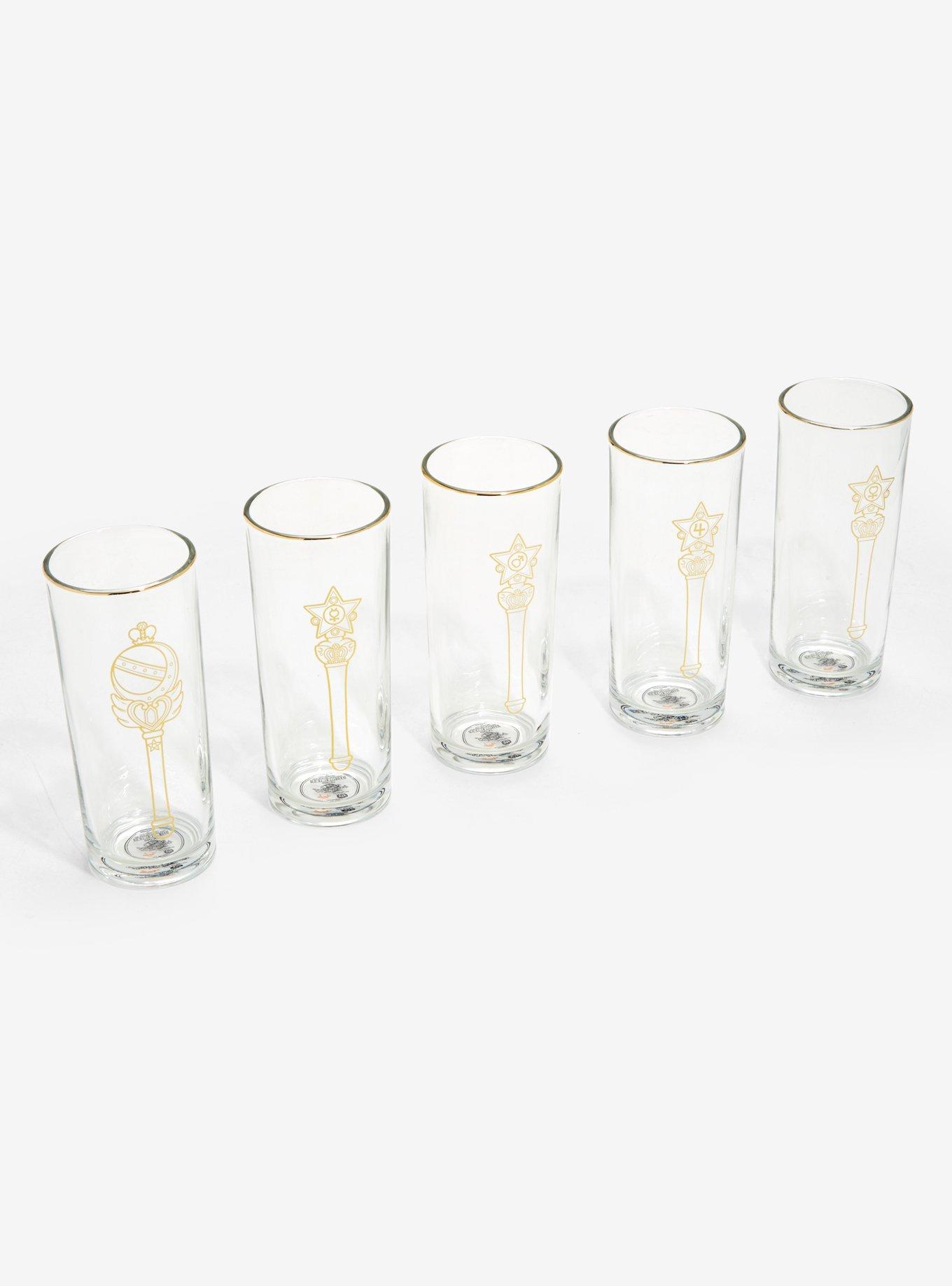 Sailor Moon Tall Glass Set - BoxLunch Exclusive, , hi-res