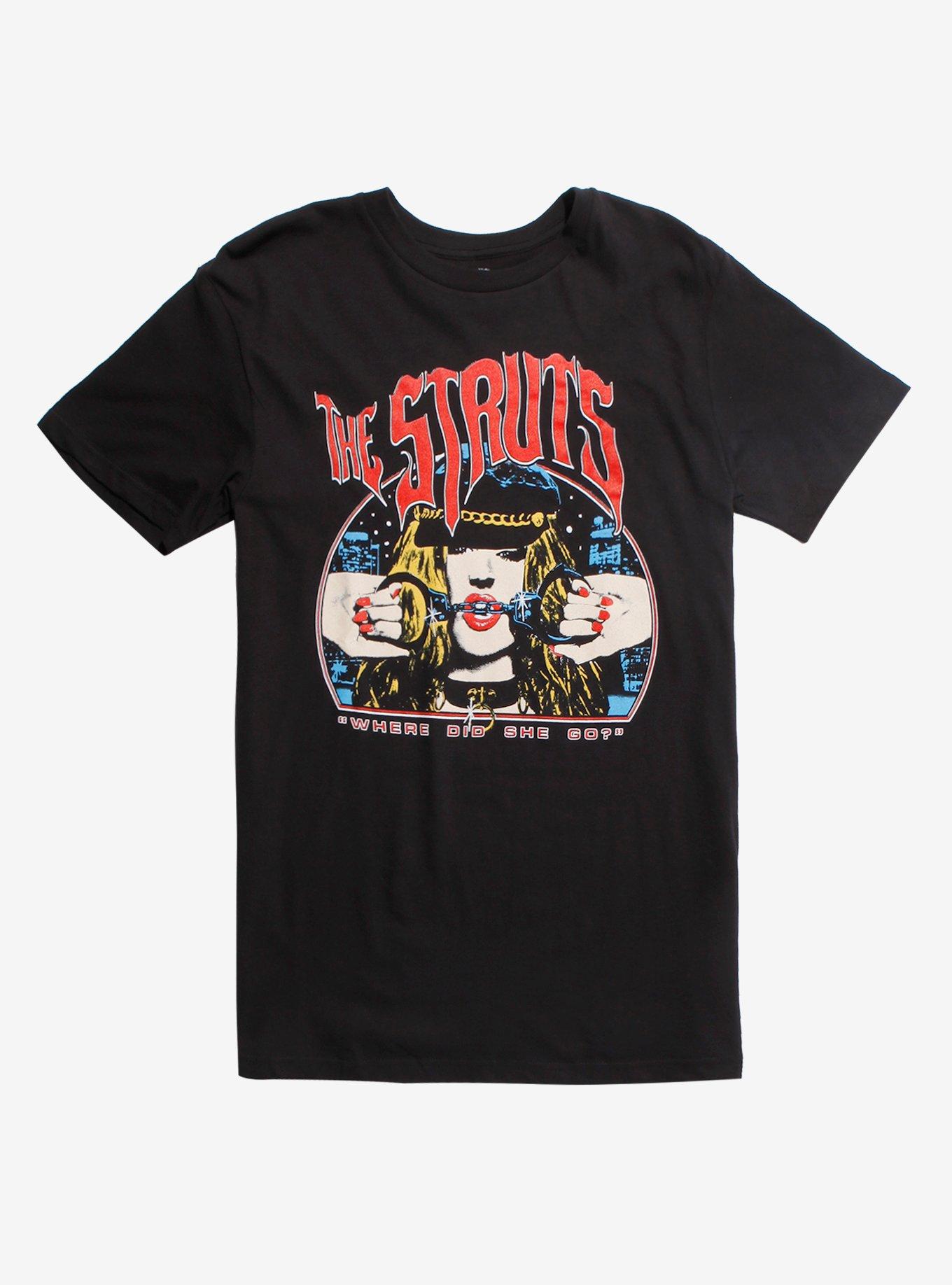 The Struts Where Did She Go T-Shirt, BLACK, hi-res