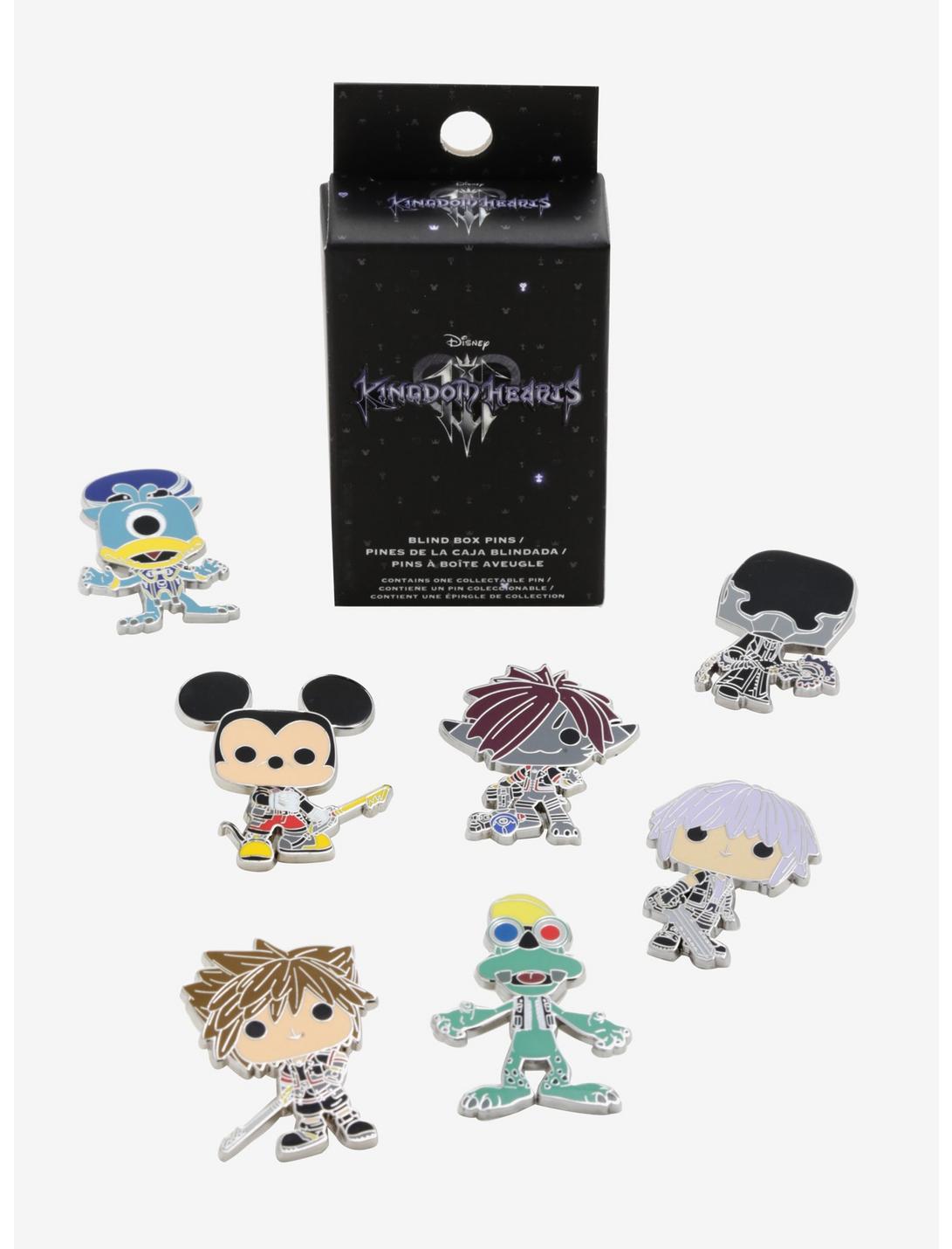 Funko Pop! Disney Kingdom Hearts 3 Character Blind Box Enamel Pin - BoxLunch Exclusive, , hi-res