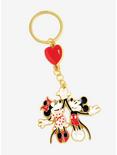 Loungefly Disney Mickey Mouse & Minnie Mouse Balloon Key Chain - BoxLunch Exclusive, , hi-res