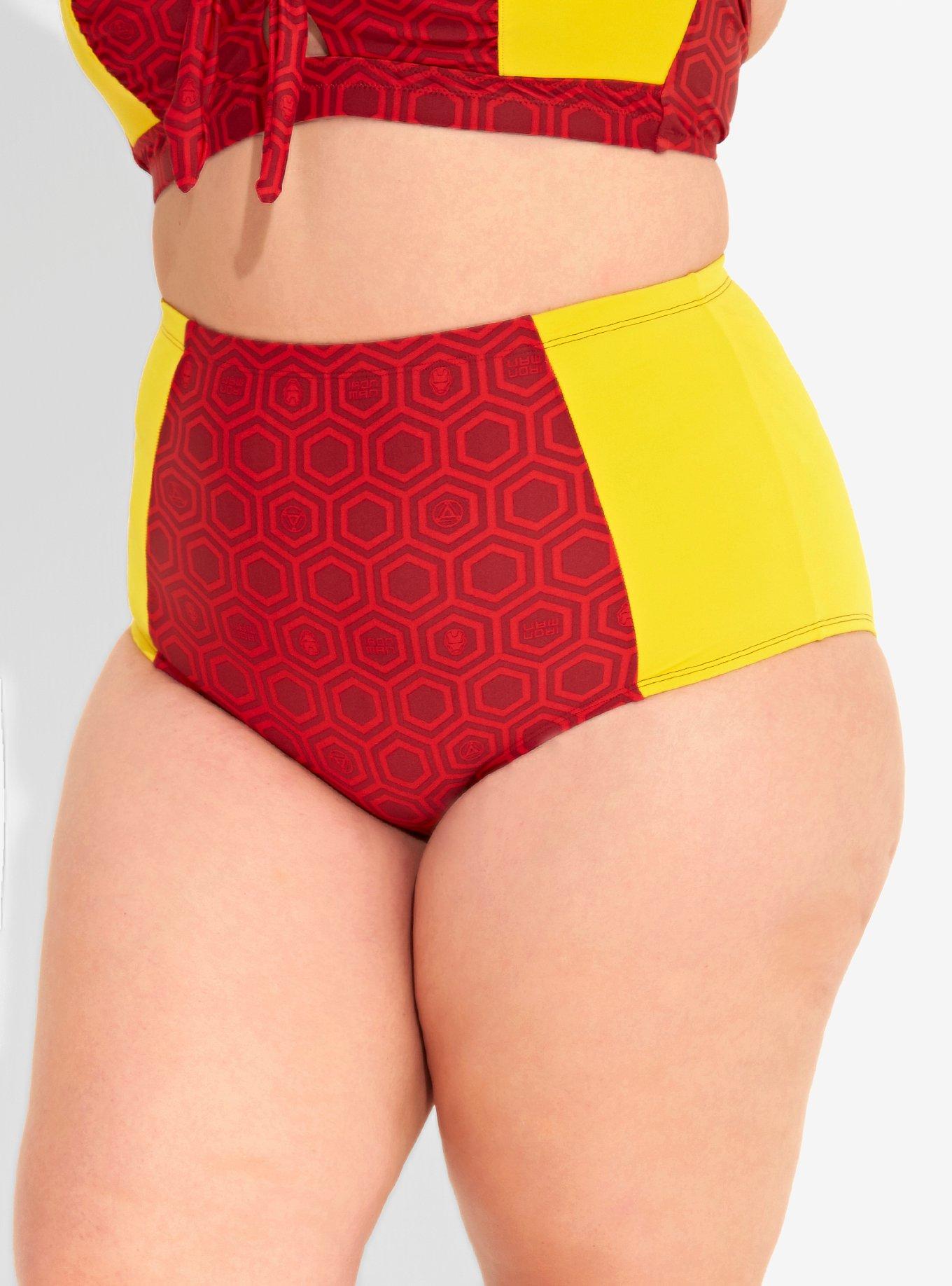 Marvel Iron Man Swim Bottoms Plus Size, MULTI, hi-res