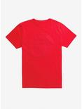 Game Of Thrones Targaryen Embossed Crest T-Shirt, RED, hi-res