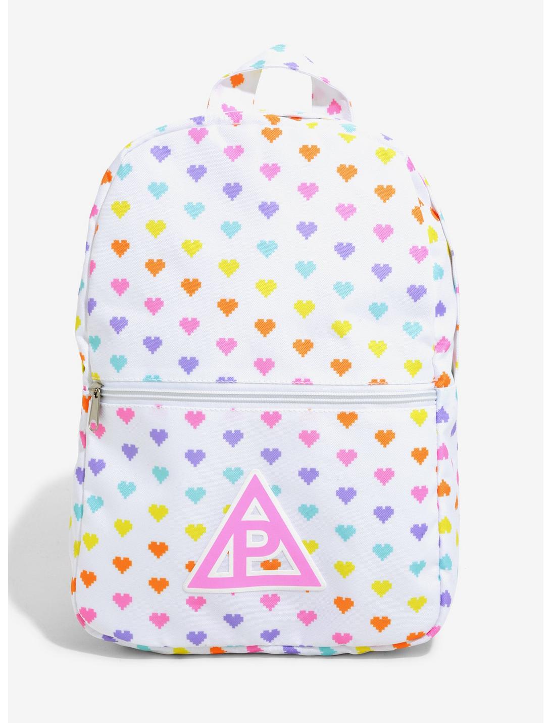 Poppy Pastel Hearts Mini Backpack, , hi-res