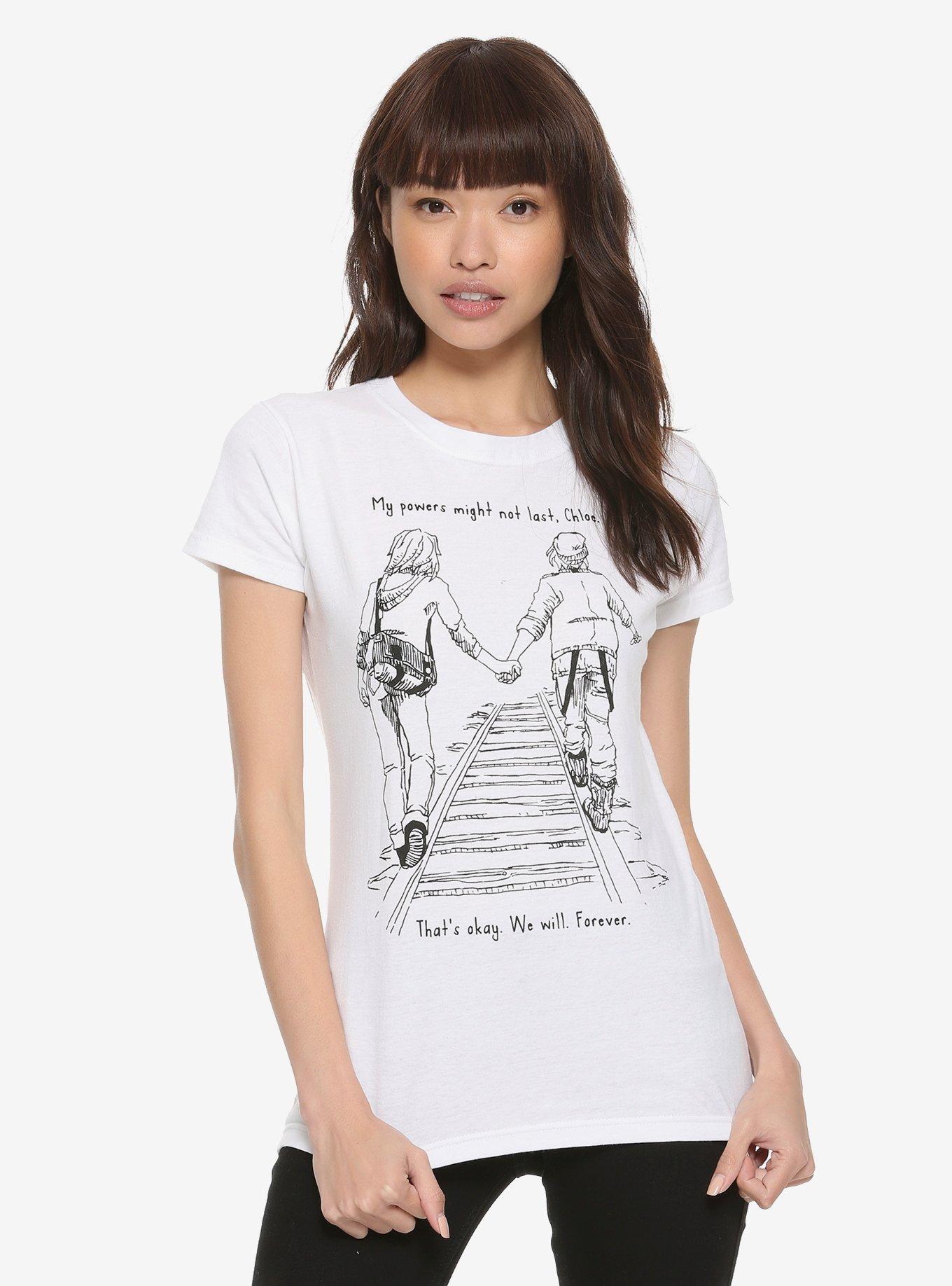 Life Is Strange Chloe Max Tracks Girls T-Shirt, BLACK, hi-res
