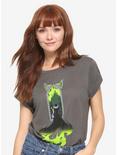 Disney Sleeping Beauty Maleficent Thorn Castle T-Shirt, GREEN, hi-res