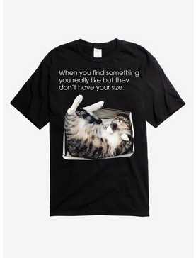 Don't Have Your Size Cat T-Shirt, , hi-res