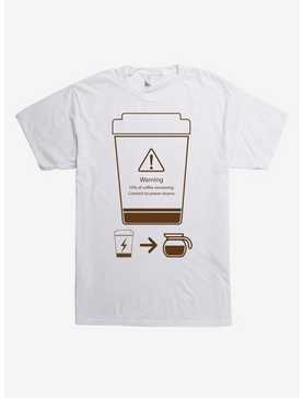 Warning Coffee T-Shirt, , hi-res