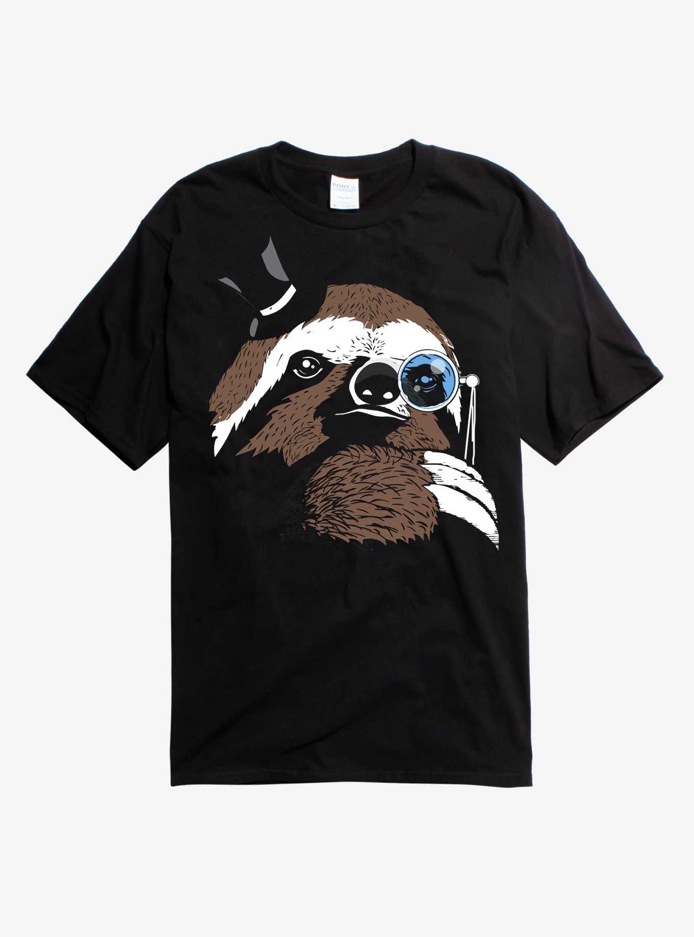 Fancy Sloth T-Shirt, , hi-res