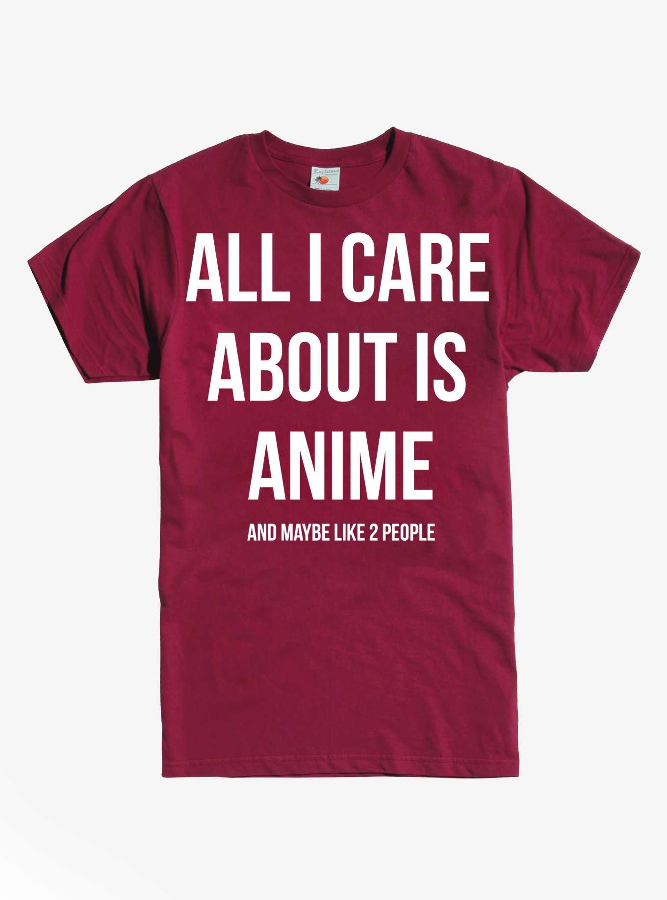 All I Care About Is Anime T-Shirt, , hi-res