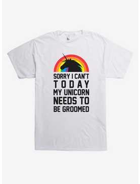 Unicorn Needs To Be Groomed T-Shirt, , hi-res